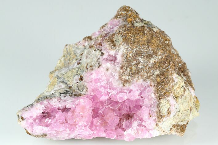Cobaltoan Calcite Crystal Cluster - Bou Azzer, Morocco #185591